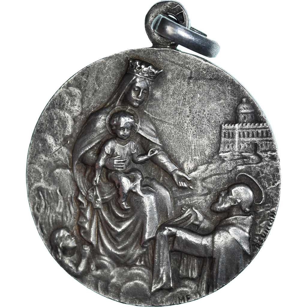 France, Medal, Baptême, Religions & beliefs, Revillon, AU(55-58), Silver