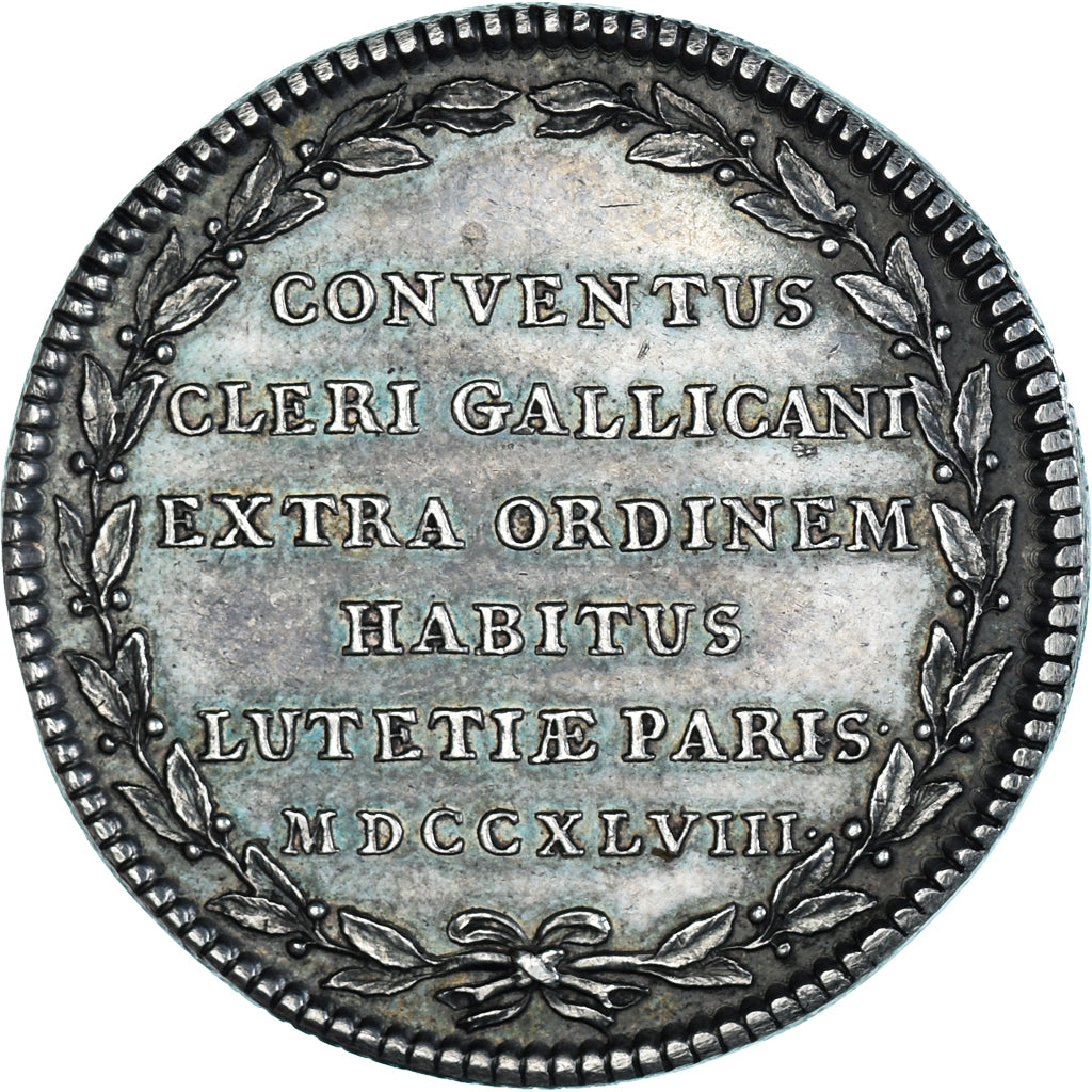 France, Medal, Paroisse de Saint-Germain-l'Auxerrois, History, 1748, Assemblée
