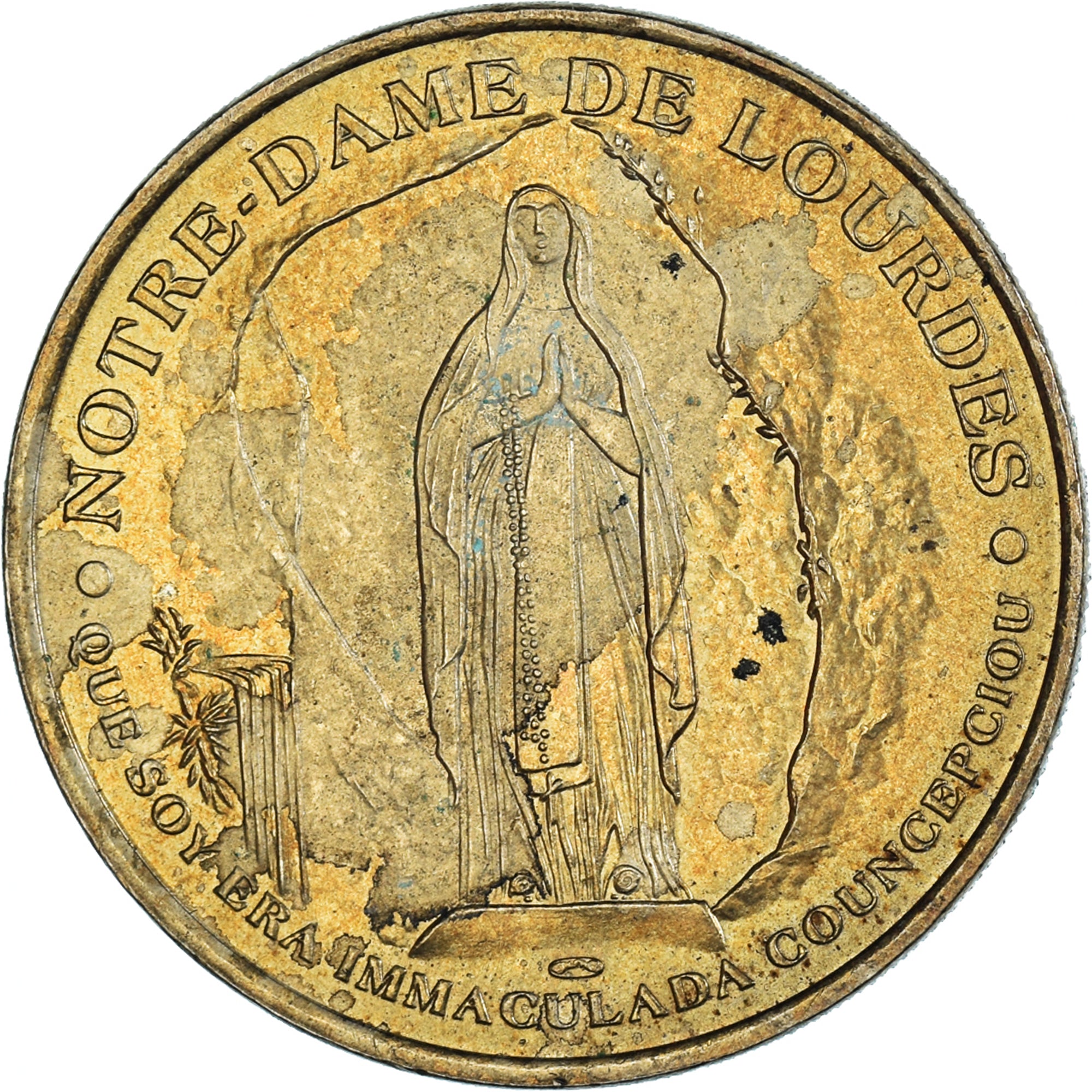 Frankreich, betaalpenning, Touristic token, Sanctuaire de Notre Dame du Rosaire