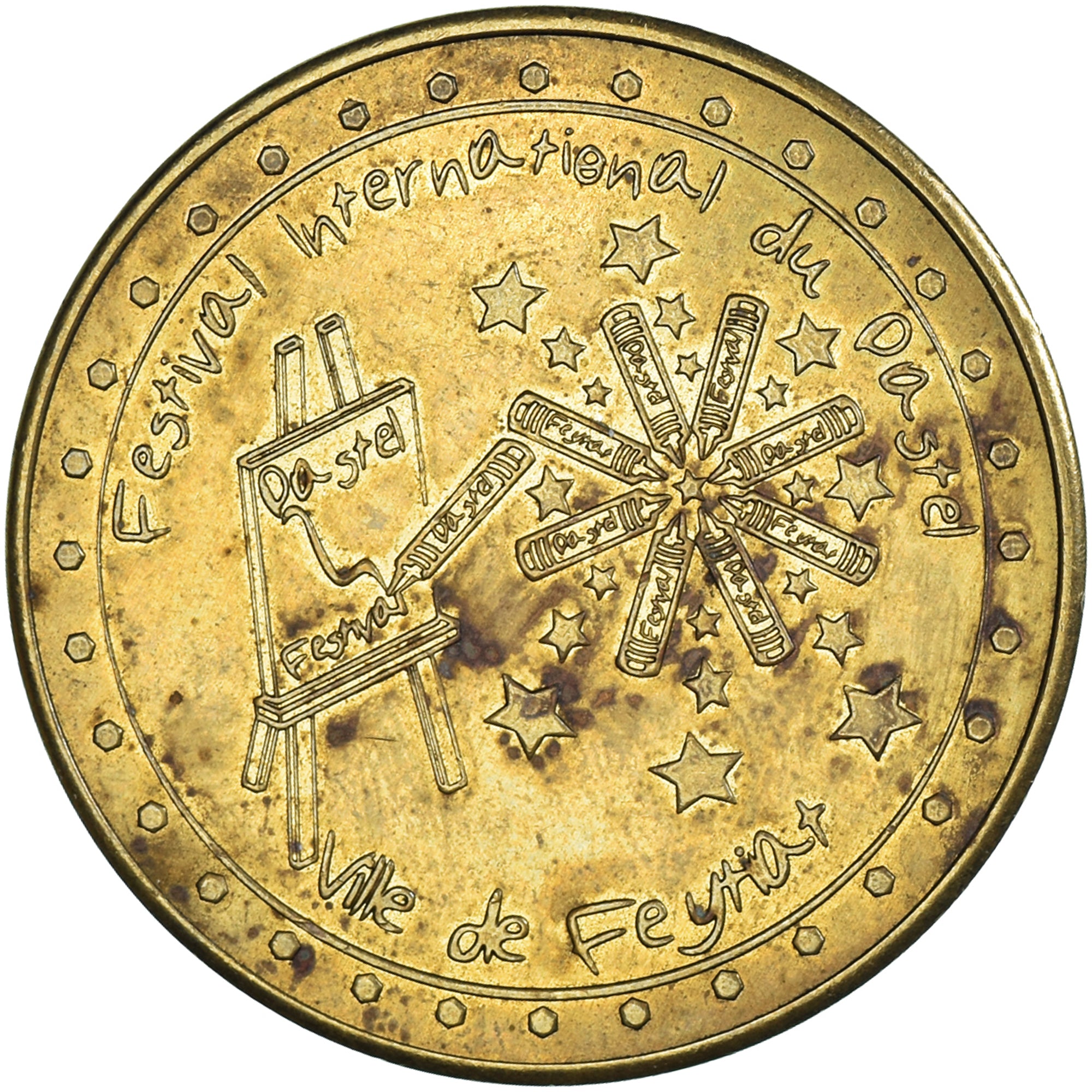 France, Jeton, Jeton Touristique, Ville de Feytiat, Monnaie de Paris, TTB