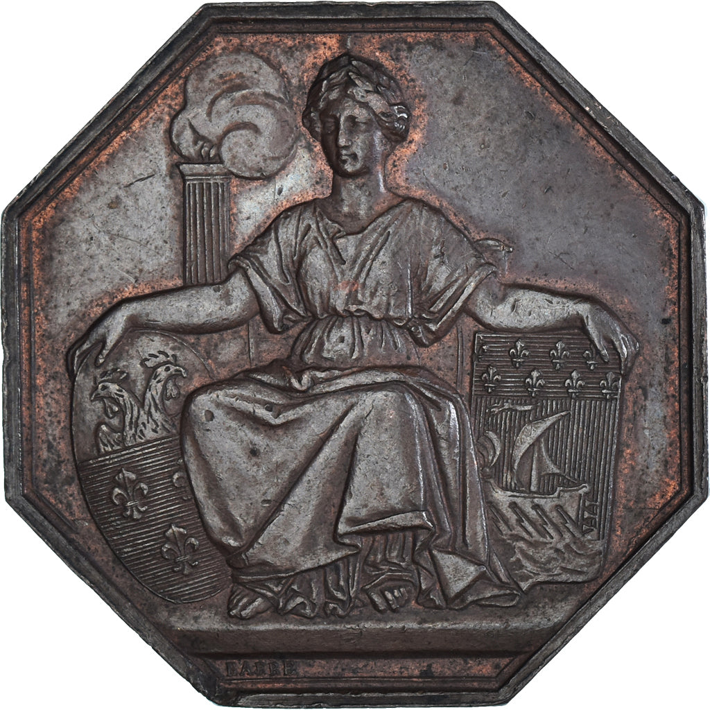 France, Medal, Chemin de Fer de Paris à Saint Cloud et Versailles, Railway