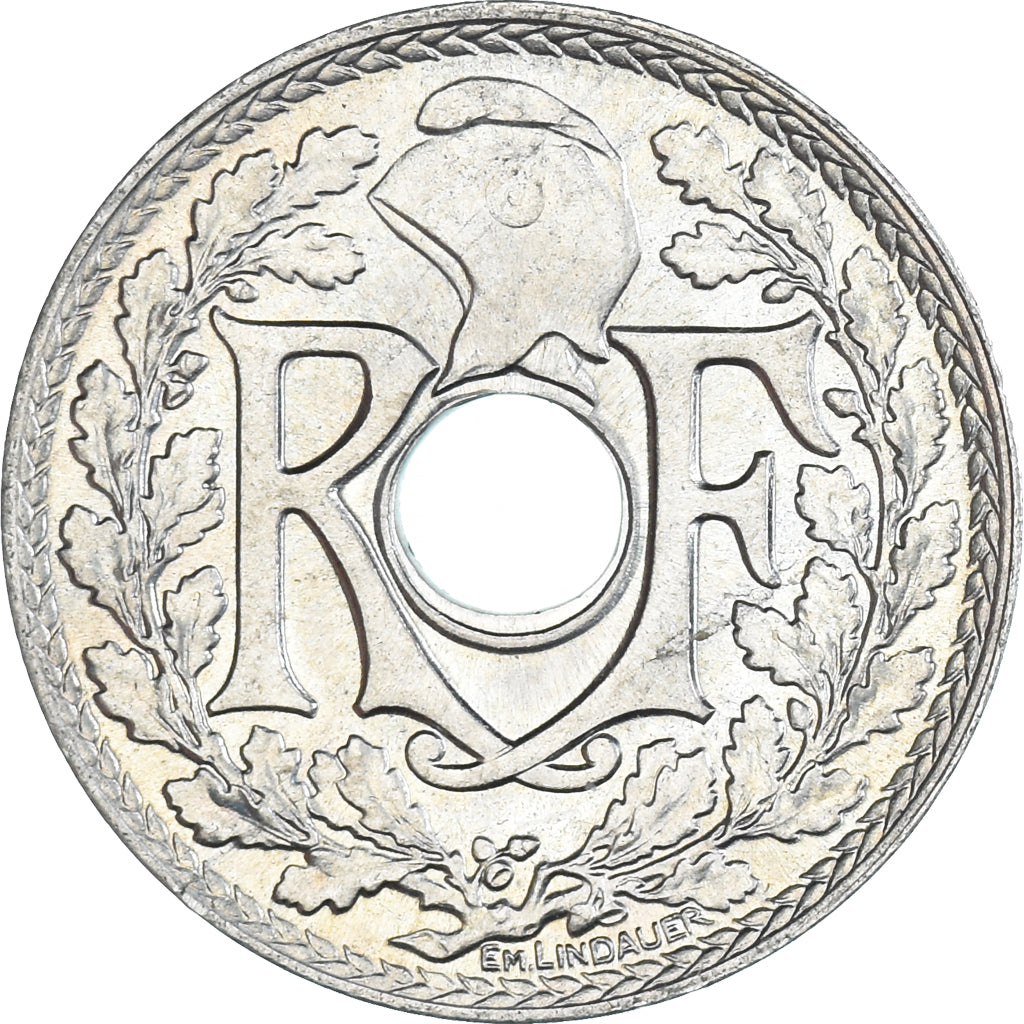 Munten, Frankrijk, Lindauer, 25 Centimes, 1920, UNC-, Cupro-nikkel, KM:867a
