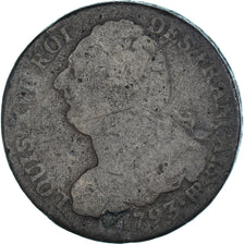 Münze, Frankreich, 2 sols français, 2 Sols, 1793, Strasbourg, SGE+, Bronze