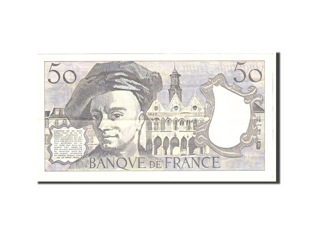 France, 50 Francs, 1978, KM:152a, Undated, EF(40-45), Fayette:67.3