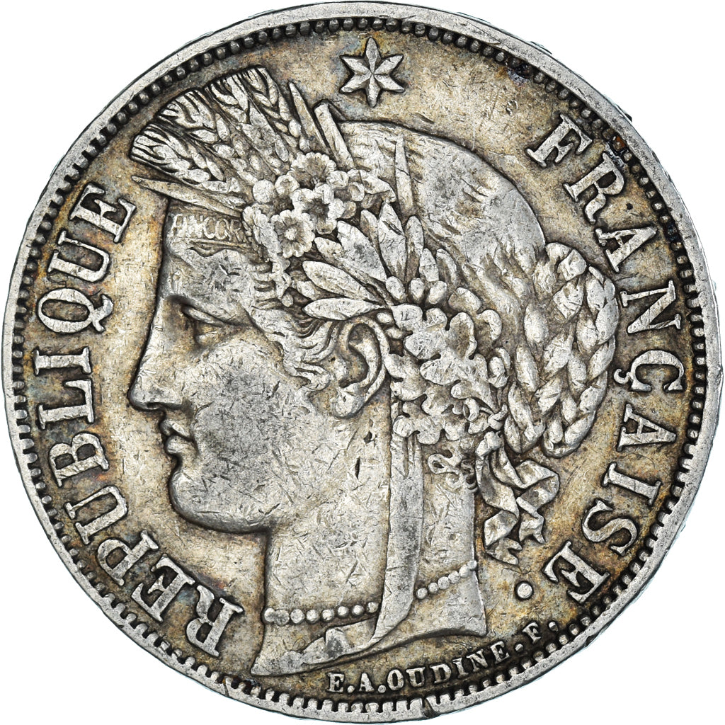 Monnaie, France, Cérès, 5 Francs, 1870, Paris, TTB, Argent, Gadoury:743