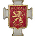 Italy, Rome, Broche, Excellent Quality, Gilt Metal, 39 X 31