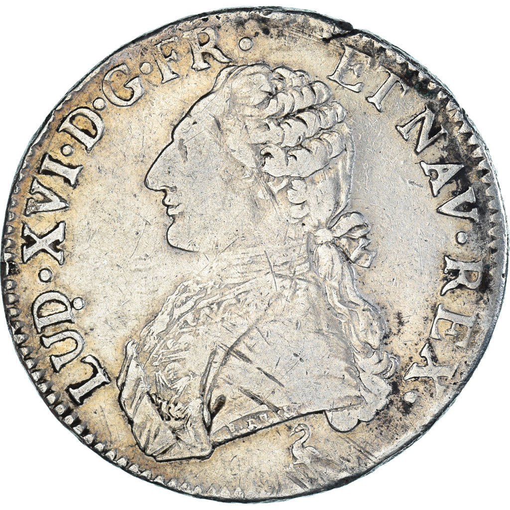 Coin, France, Louis XVI, Écu aux branches d'olivier, Ecu, 1784, Paris