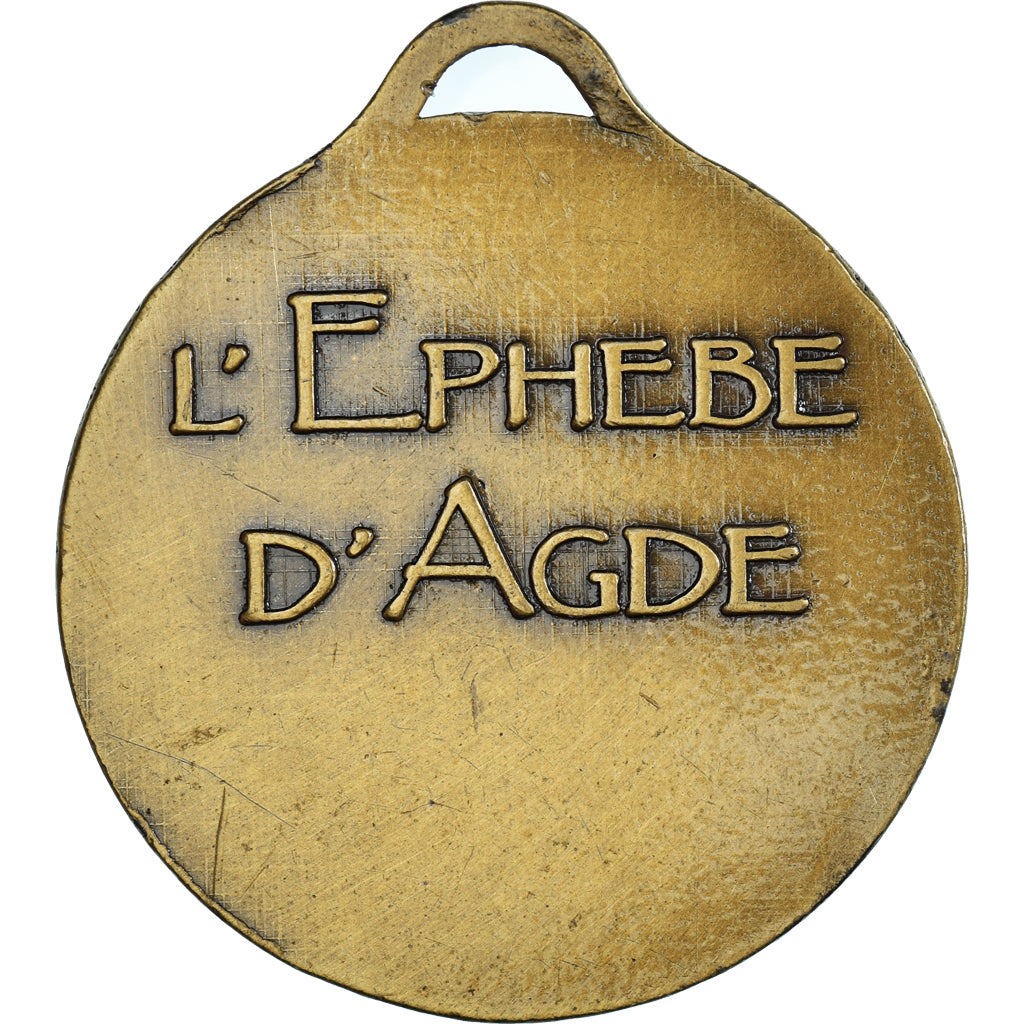 France, Médaille, l'Ephèbe d'Agde, Hérault, SPL, Bronze