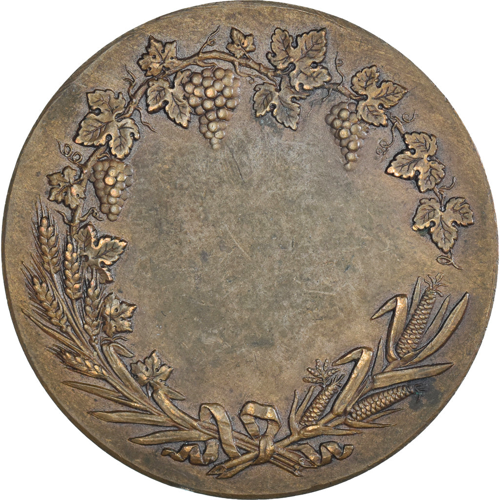 France, Medal, Société d'Encouragement à l'Agriculture d'Yvetot, AU(50-53)