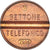 Italy, Token, Gettone Telefonico, MS(63), Copper