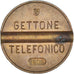 Italia, ficha, Gettone Telefonico, BB, Rame