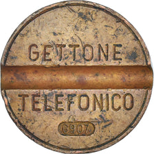 Italia, zeton, Gettone Telefonico, BC+, Cobre