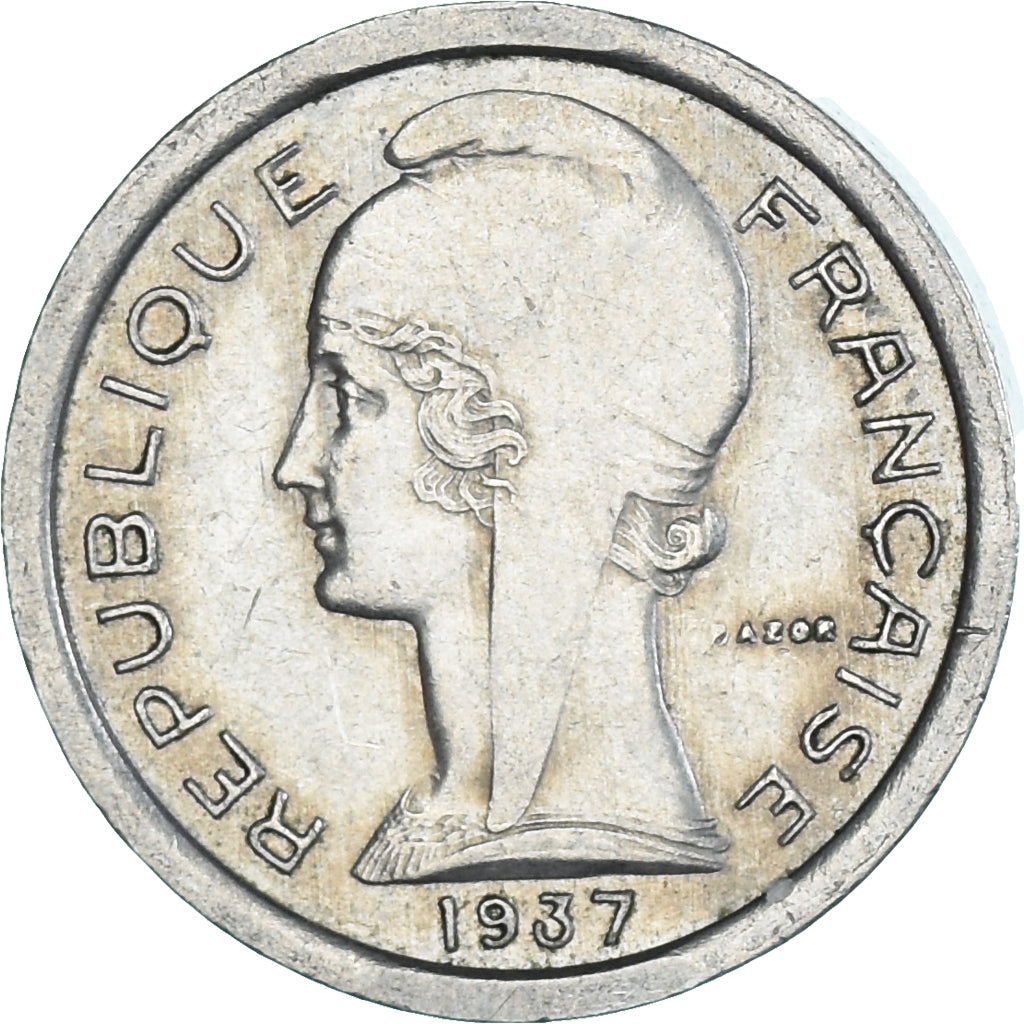 France, Token, PTT Téléphone Public, Marianne, 1937, Bazor, AU(55-58)