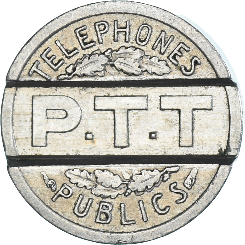 France, Token, PTT Téléphone Public, Marianne, 1937, Bazor, AU(55-58)