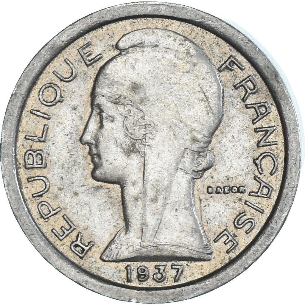 France, Jeton, PTT Téléphone Public, Marianne, 1937, Bazor, TTB+, Cupro-nickel