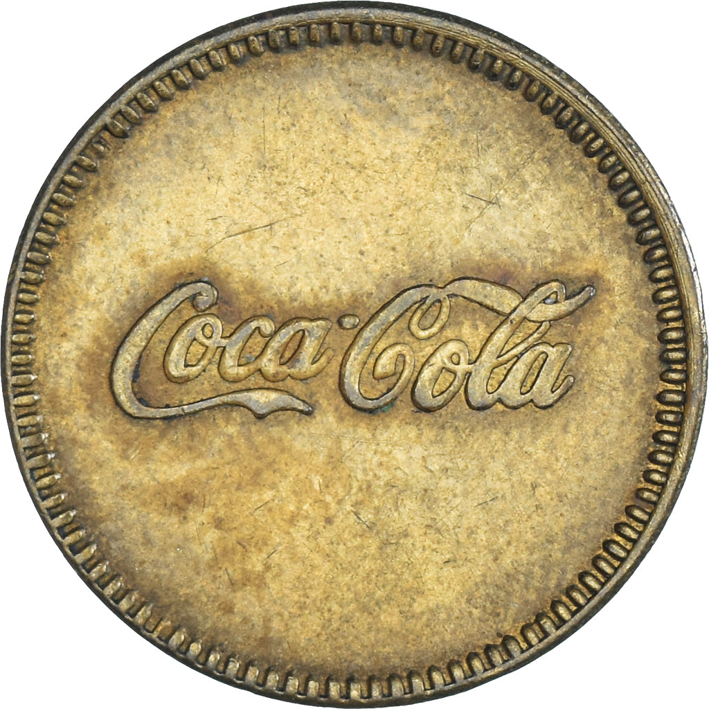 France, Token, Coca-Cola, Publicity, Vintage, EF(40-45), Bronze-Aluminium