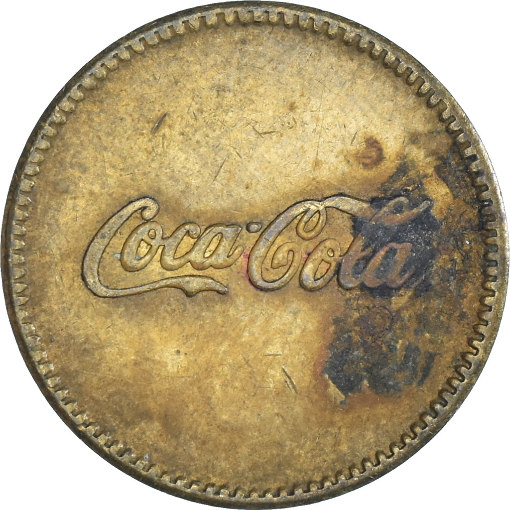 France, Token, Coca-Cola, Publicity, Vintage, EF(40-45), Bronze-Aluminium