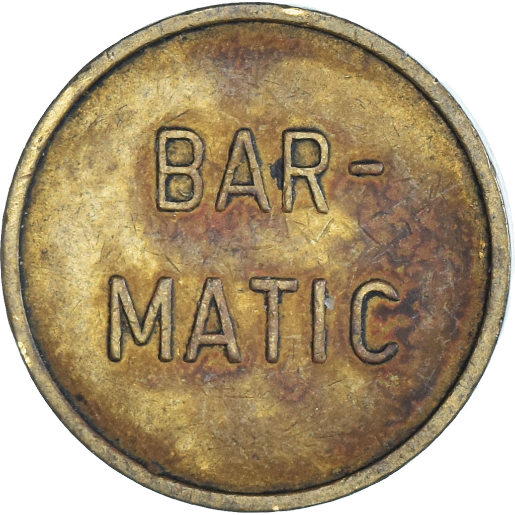 Holandia, Token, Bar-Matic, EF(40-45), Mosiądz