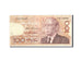 Billete, 100 Dirhams, 1987, Marruecos, KM:65b, Undated, BC