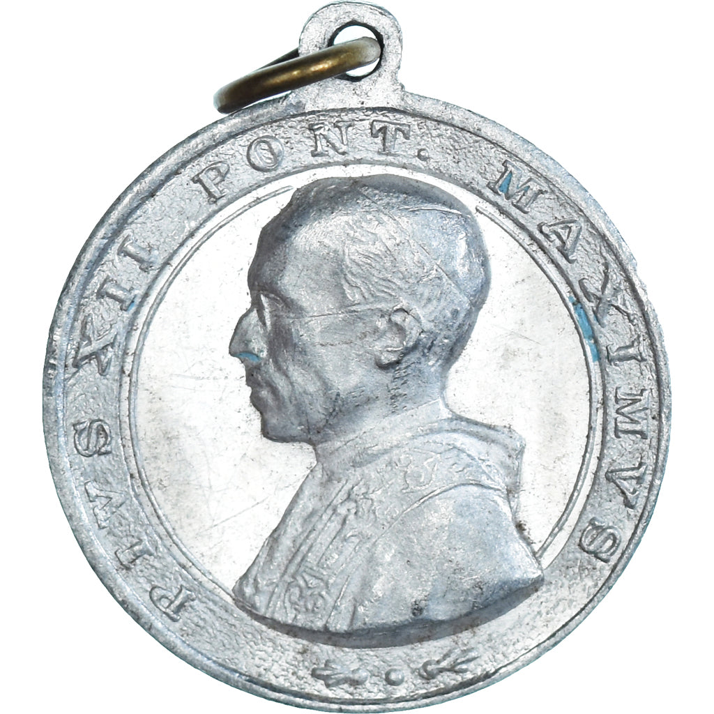 Vatican, Medal, Pie XII, Religions & beliefs, 1950, MS(60-62), Aluminium