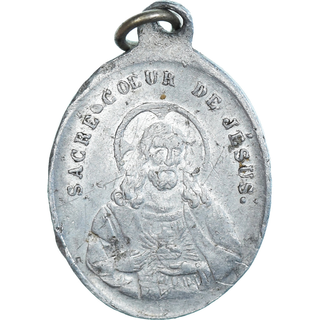France, Medal, Vigo Carmeli, Sacré Coeur de Jésus, Religions & beliefs