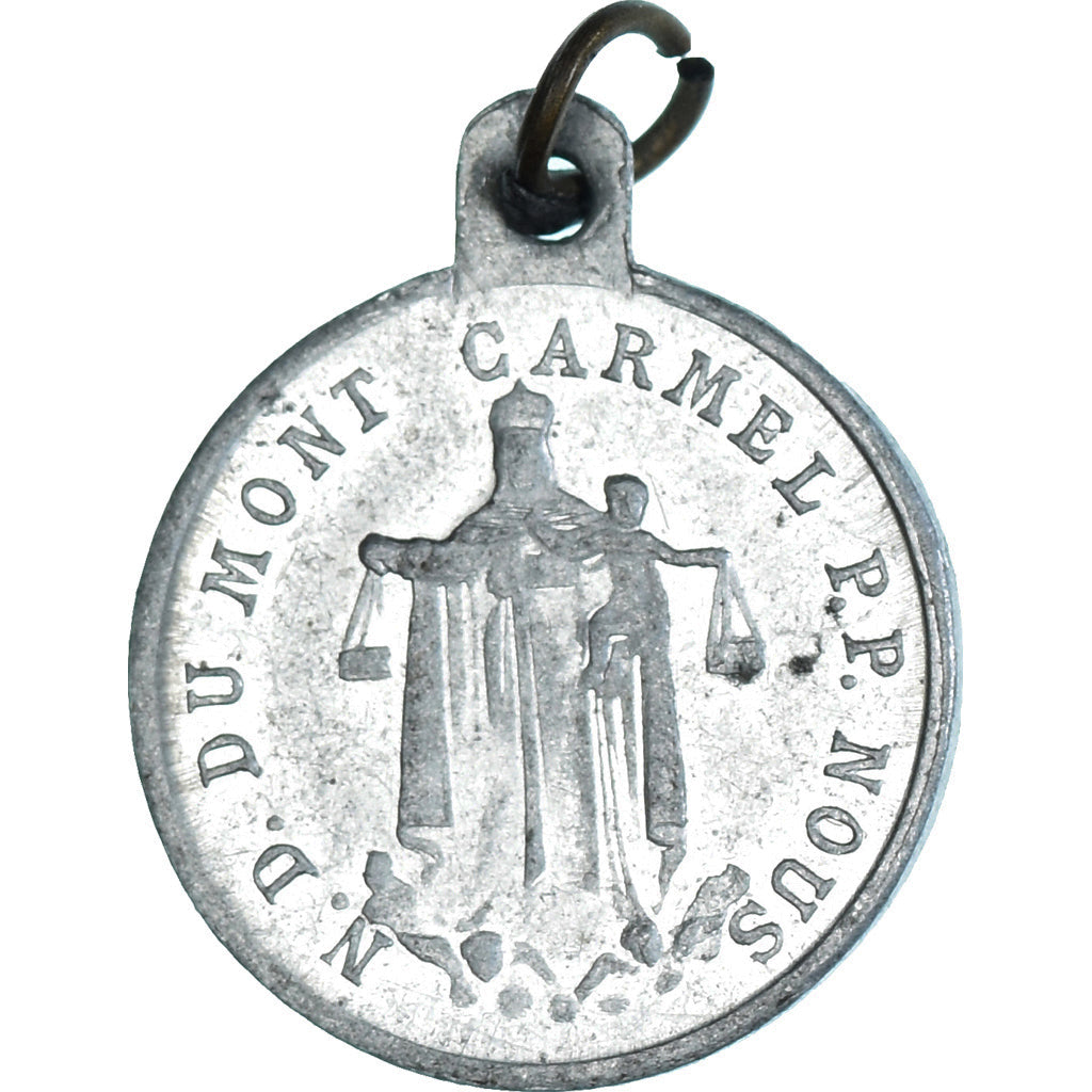 Frankrijk, Medaille, Notre Dame du Mont Carmel, Religions & beliefs, ZF+