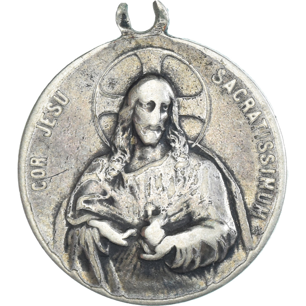 France, Medal, Notre Dame de la Salette, Religions & beliefs, VF(30-35)