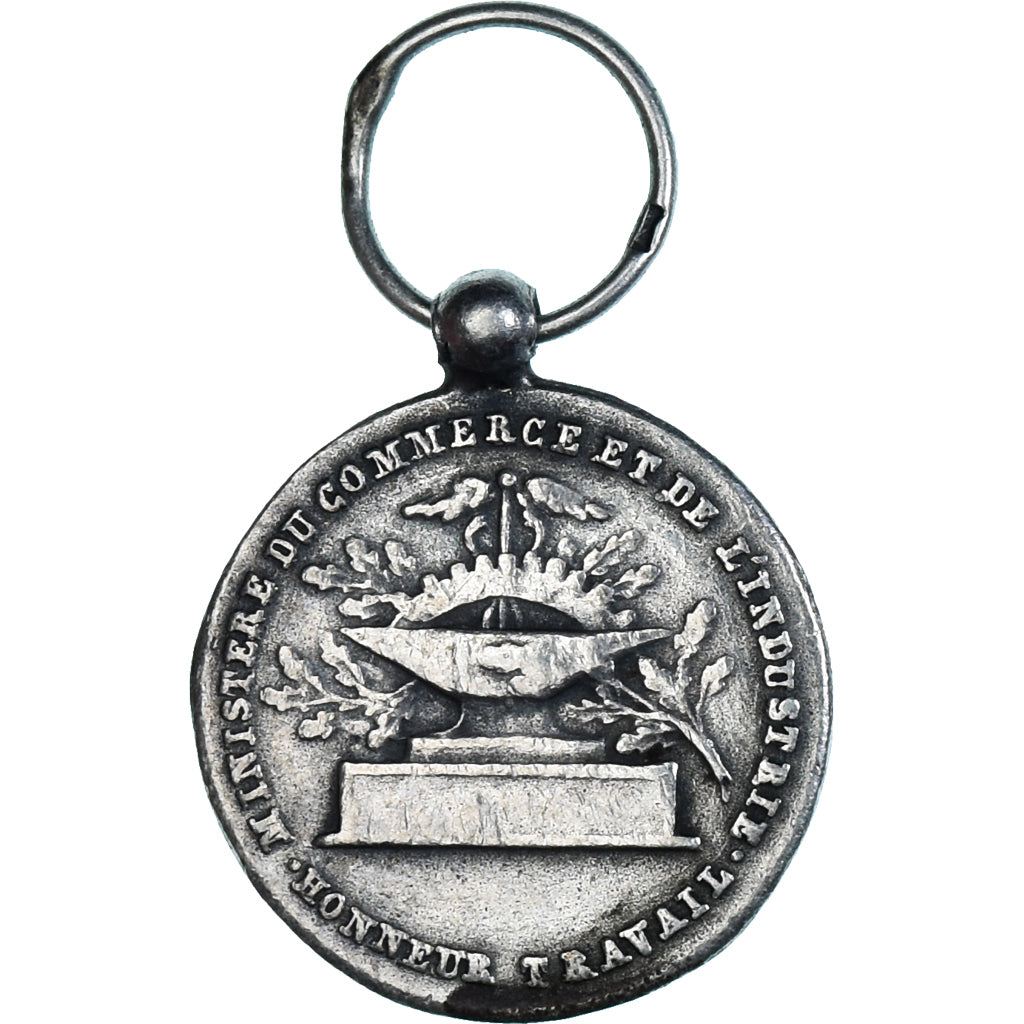 France, Industrie-Travail-Commerce, Medal, Miniature, Excellent Quality