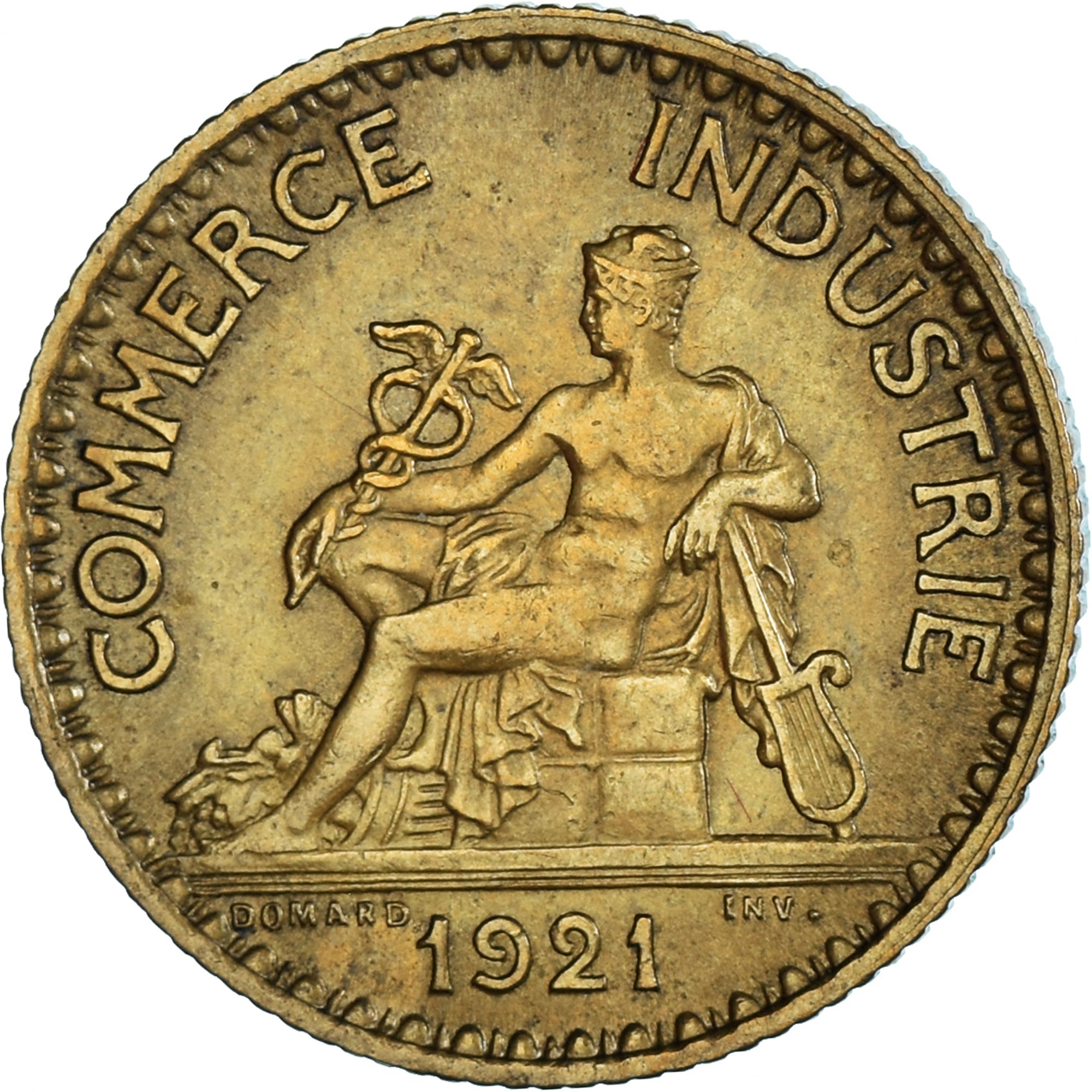 Moneda, Francia, Chambre de commerce, Franc, 1921, Paris, Bon Pour, EBC