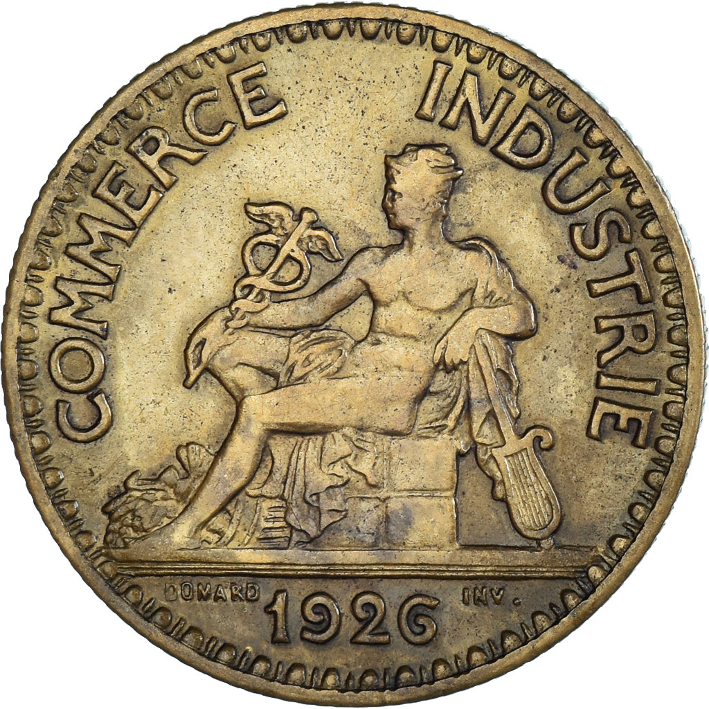 Münze, Frankreich, Chambre de commerce, 2 Francs, 1926, Paris, S+