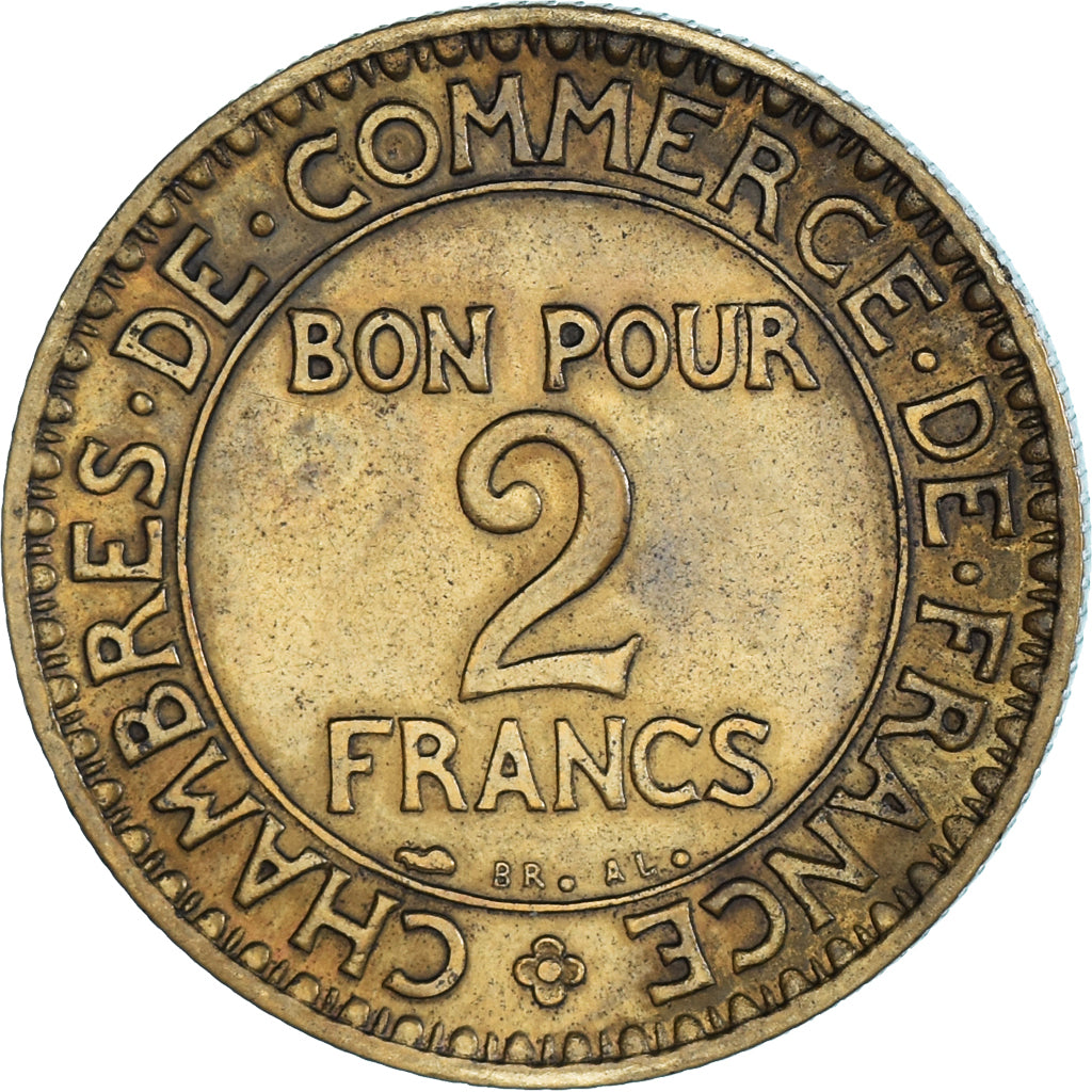 Münze, Frankreich, Chambre de commerce, 2 Francs, 1926, Paris, S+