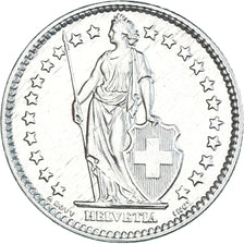 Coin, Switzerland, 2 Francs, 1960, Bern, MS(63), Silver, KM:21
