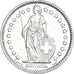 Coin, Switzerland, 2 Francs, 1960, Bern, MS(63), Silver, KM:21