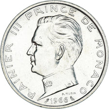Moneta, Monaco, Rainier III, 5 Francs, 1966, SPL, Argento, KM:141
