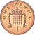 Moneda, Gran Bretaña, Elizabeth II, Penny, 1989, EBC, Bronce, KM:935