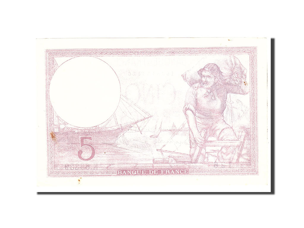 Banknote, France, 5 Francs, 1939, 1939-10-26, AU(55-58), Fayette:4.13, KM:83