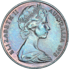 Coin, Australia, Elizabeth II, 2 Cents, 1978, AU(55-58), Bronze, KM:63