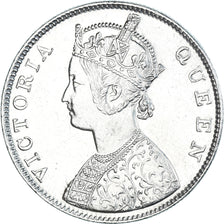 Coin, INDIA-BRITISH, Victoria, Rupee, 1862, Bombay, AU(55-58), Silver, KM:473.1