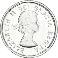 Monnaie, Canada, Elizabeth II, 25 Cents, 1959, Royal Canadian Mint, Ottawa