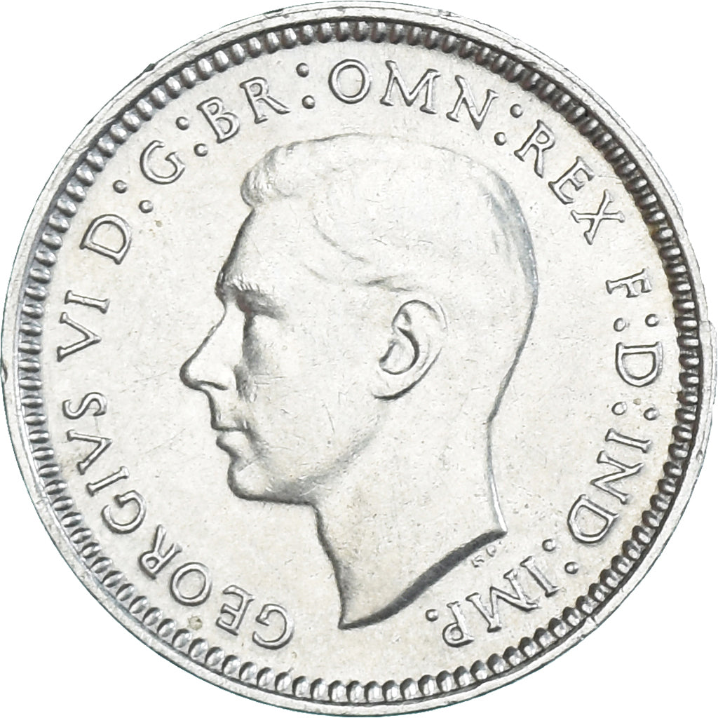 Coin, Australia, George VI, Threepence, 1943, Denver, MS(60-62), Silver