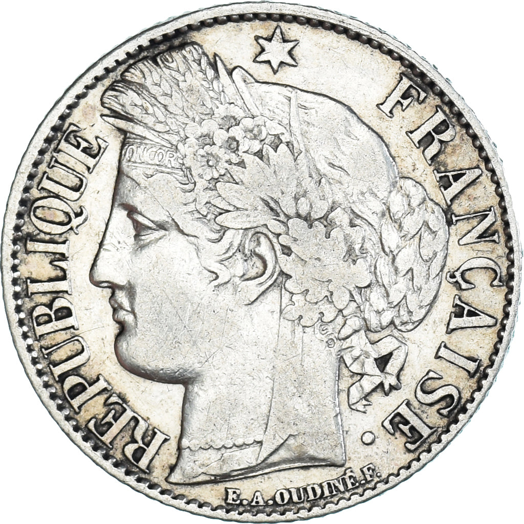 Monnaie, France, Cérès, Franc, 1895, Paris, TTB, Argent, Gadoury:465a
