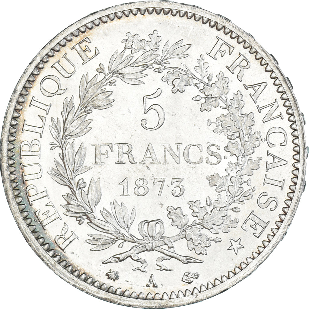 Monnaie, France, Hercule, 5 Francs, 1873, Paris, SPL, Argent, Gadoury:745a