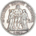 Coin, France, Hercule, 5 Francs, 1876, Paris, MS(60-62), Silver, KM:820.1