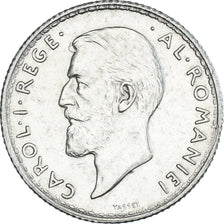 Coin, Romania, Carol I, Leu, 1914, AU(55-58), Silver, KM:42