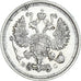 Coin, Russia, Nicholas II, 10 Kopeks, 1915, Saint-Petersburg, MS(64), Silver