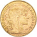 Moneda, Francia, Marianne, 10 Francs, 1912, Paris, MBC+, Oro, KM:846