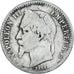 Moneta, Francia, Napoleon III, Napoléon III, 50 Centimes, 1867, Paris, MB