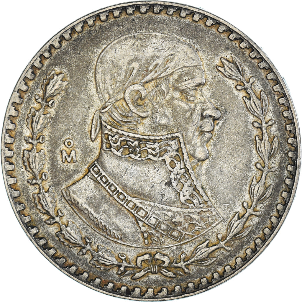 Coin, Mexico, Peso, 1957, Mexico City, AU(50-53), Silver, KM:459
