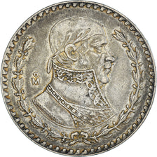 Coin, Mexico, Peso, 1957, Mexico City, AU(50-53), Silver, KM:459