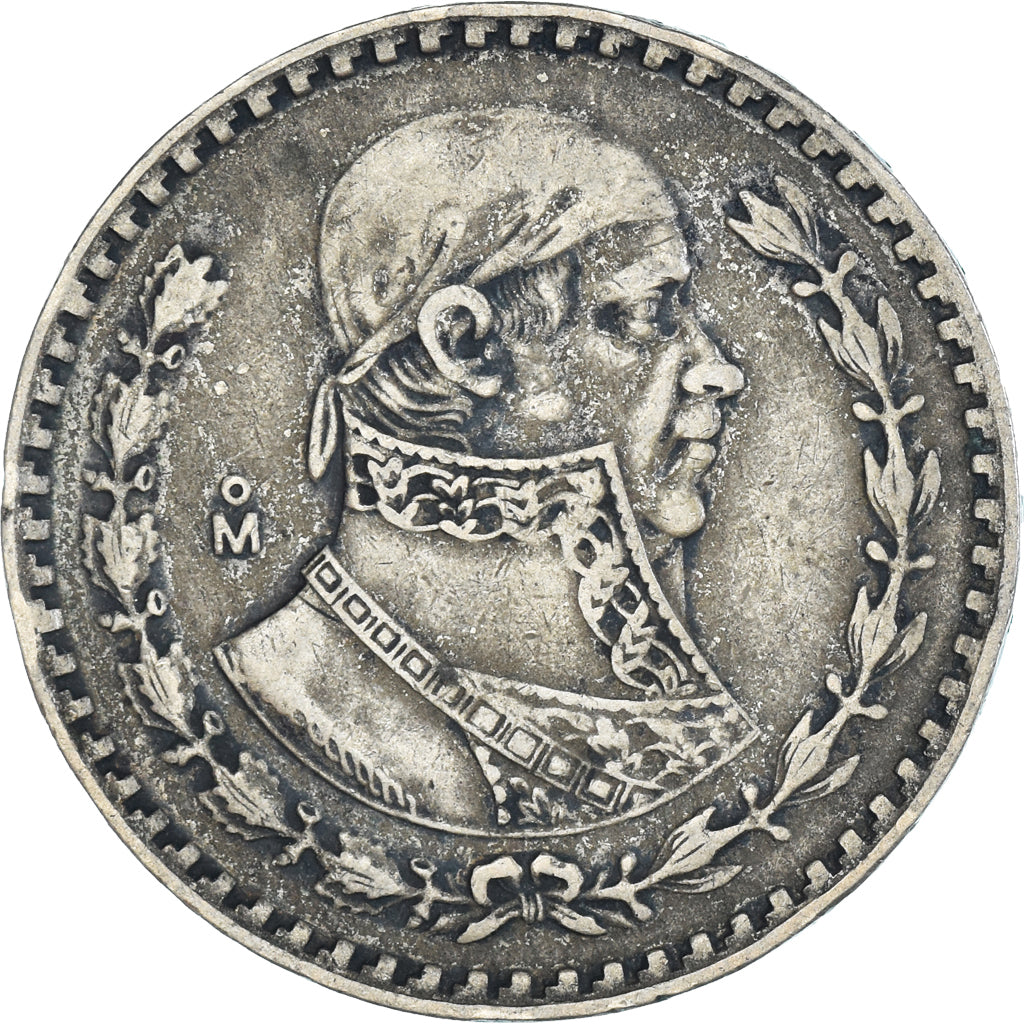 Coin, Mexico, Peso, 1962, Mexico City, AU(50-53), Silver, KM:459